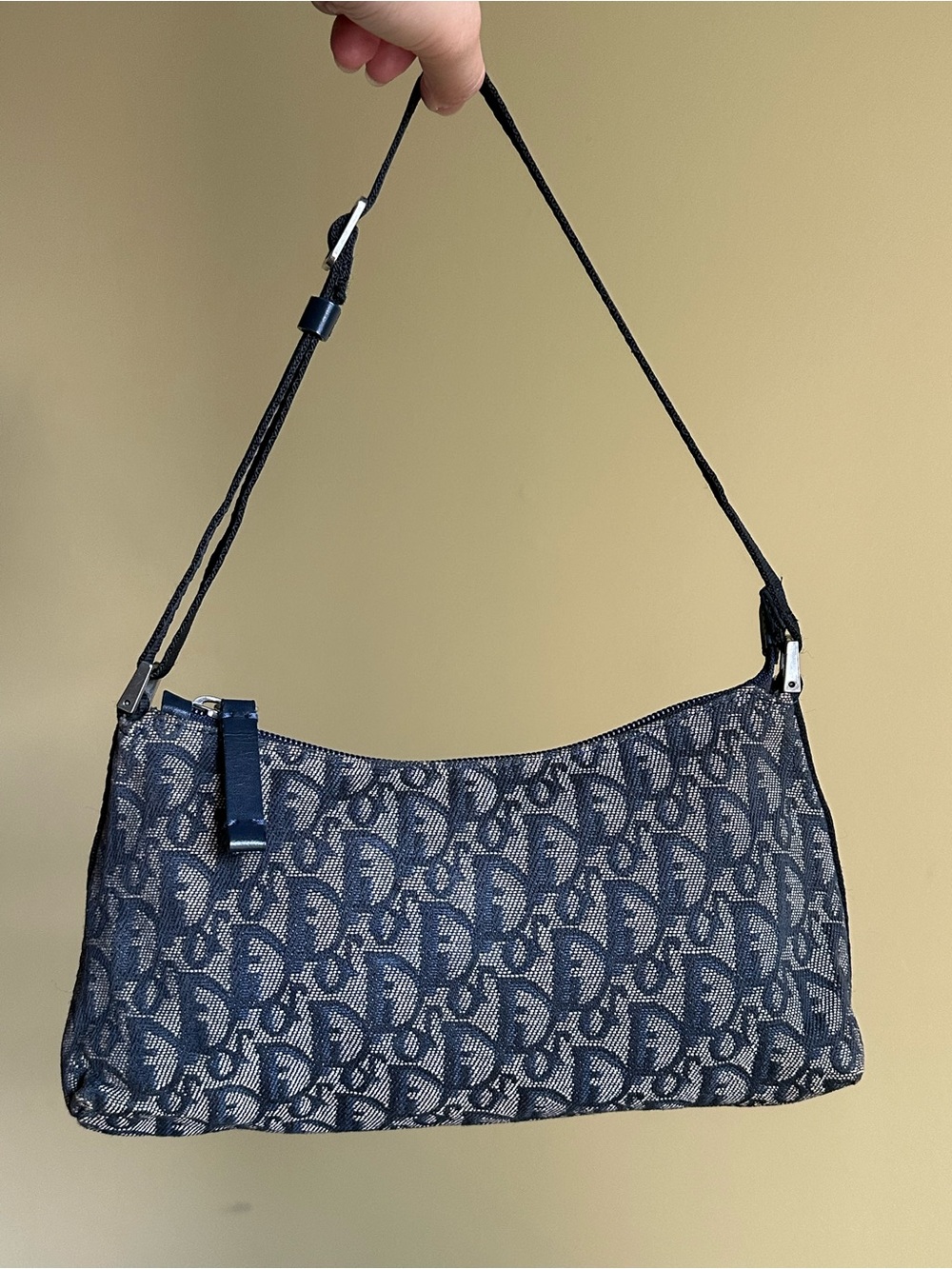 Dior Diorissimo Jacquard Pochette Shoulder Bag